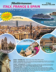 Mediterranean: Italy, France and Spain Cruise