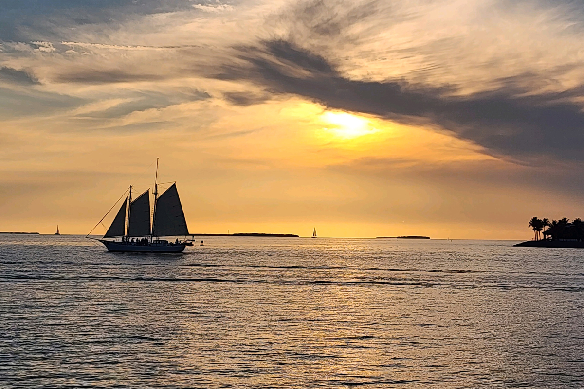 Sunset in Key West, Florida