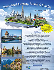 Switzerland, Germany, Austria & Czechia