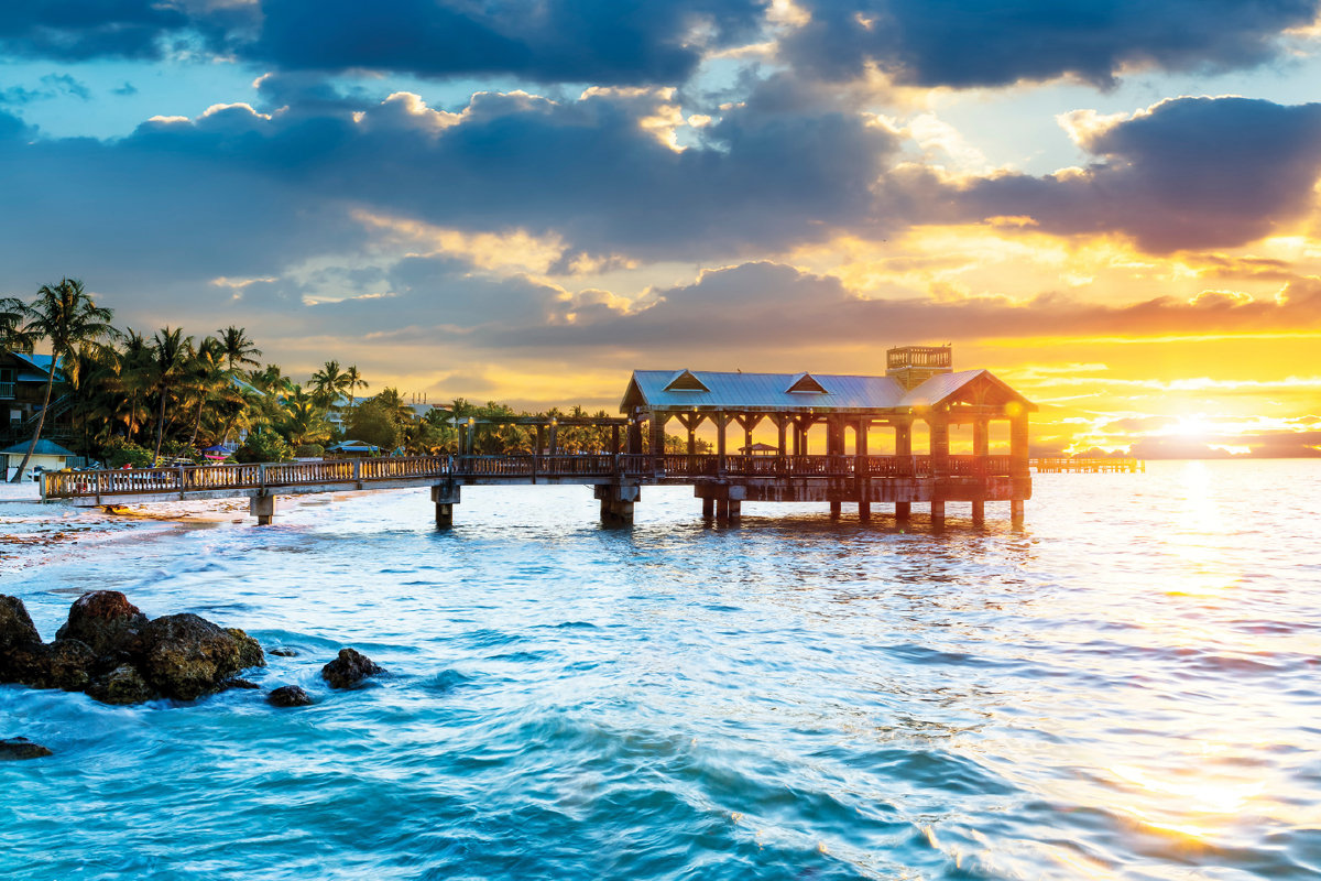 Sunset in Key West, Florida